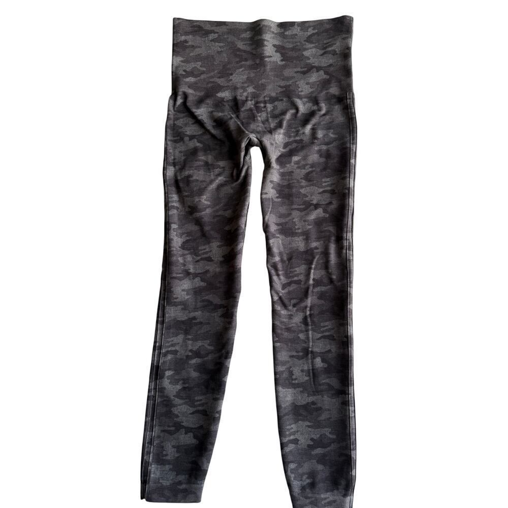 SPANX Womens Look at Me Now Legging Light Heather Camo Size XL - Picture 3 of 6